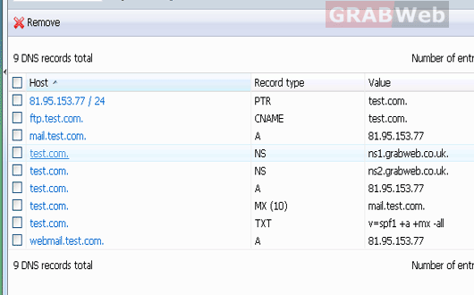dns settings
