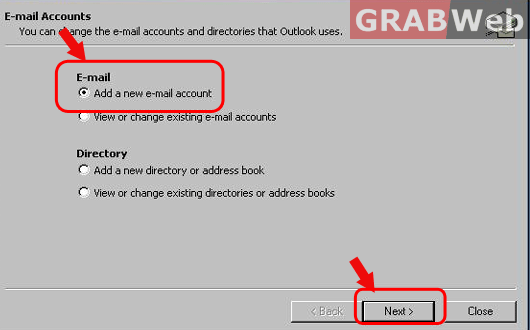 new email