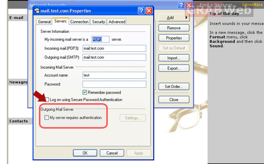 smtp edit