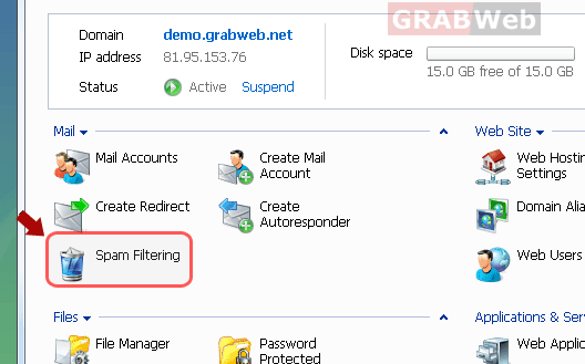 Spamfiltering