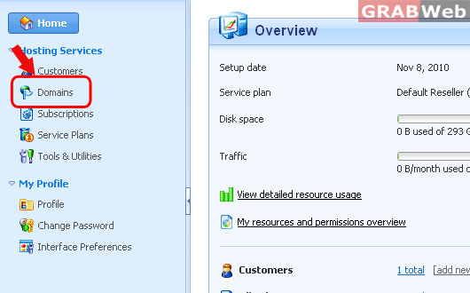 How to change file permissions in Plesk 10 - GRABWEB [India]