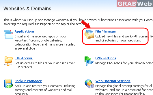 How to change file permissions in Plesk 10 - GRABWEB [India]