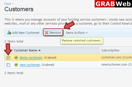 remove