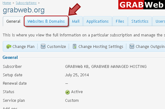 add domain