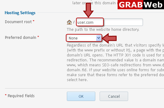 add domain