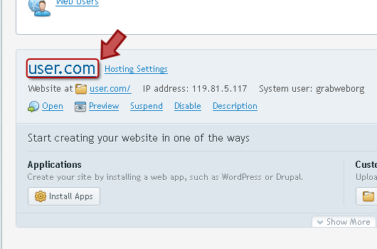 add domain